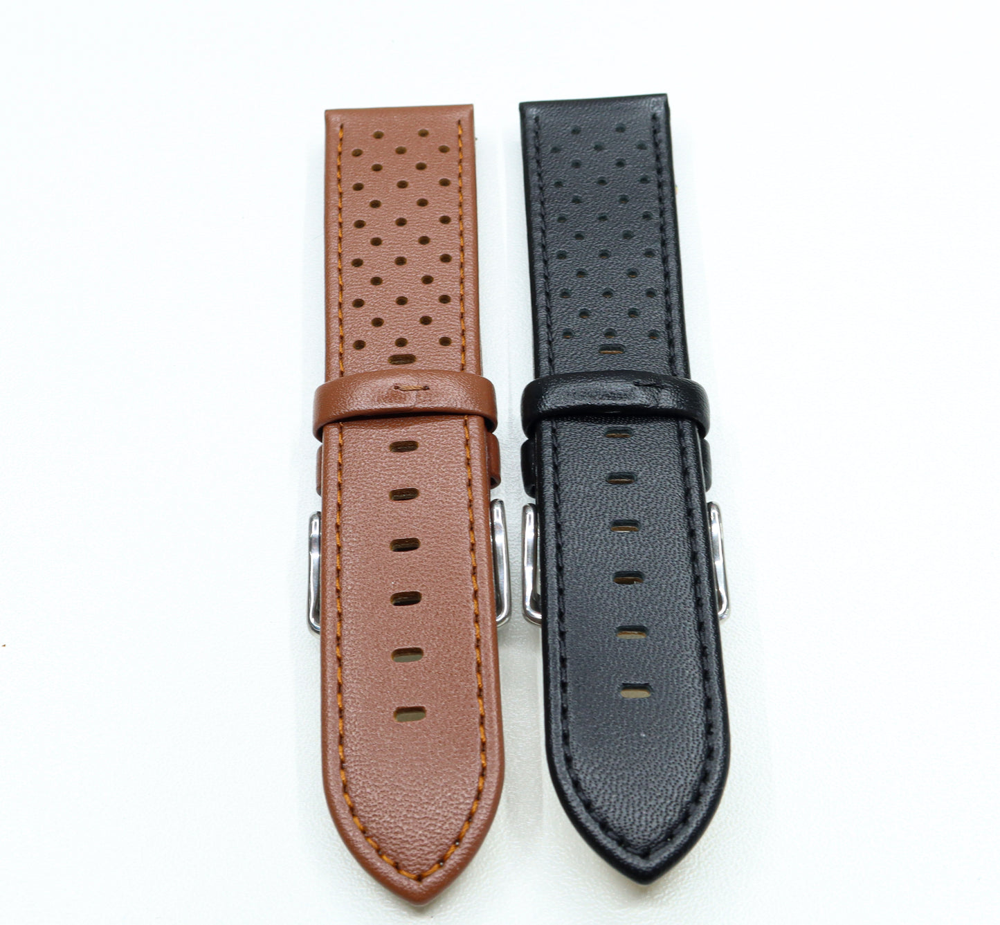 Bracelet en cuir de veau perforé
