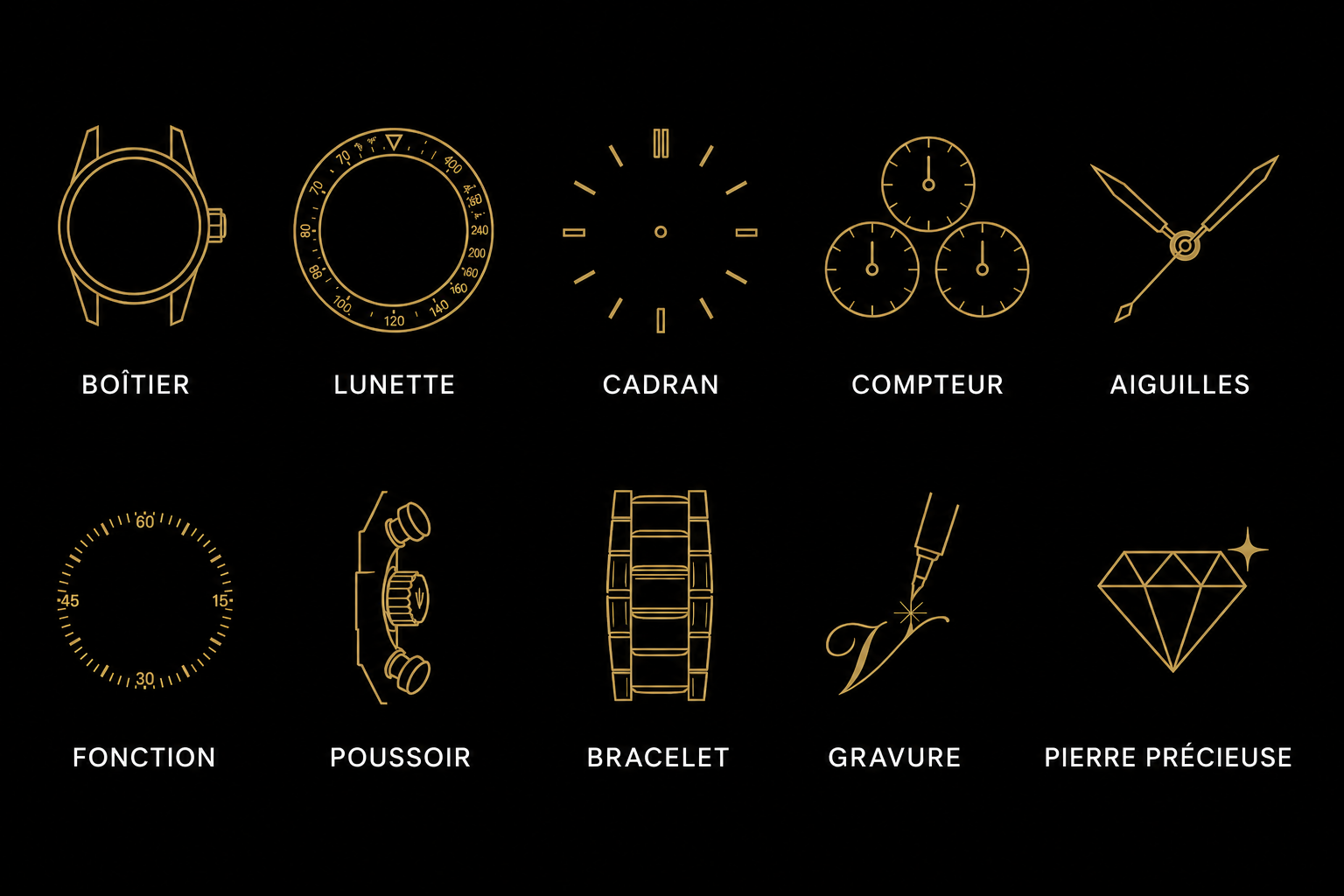 montre velom configuration options