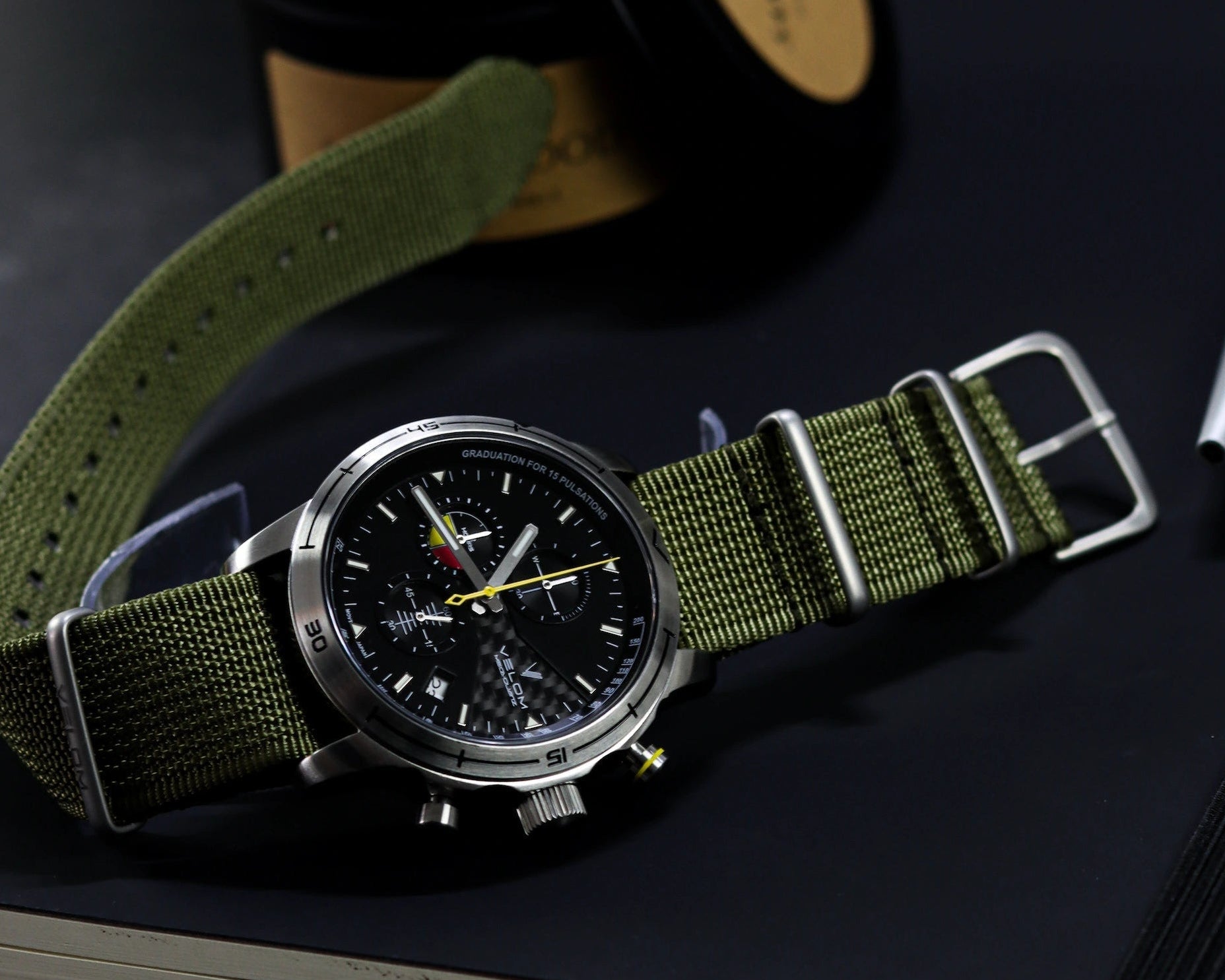 Bracelet_nato_kaki_velom