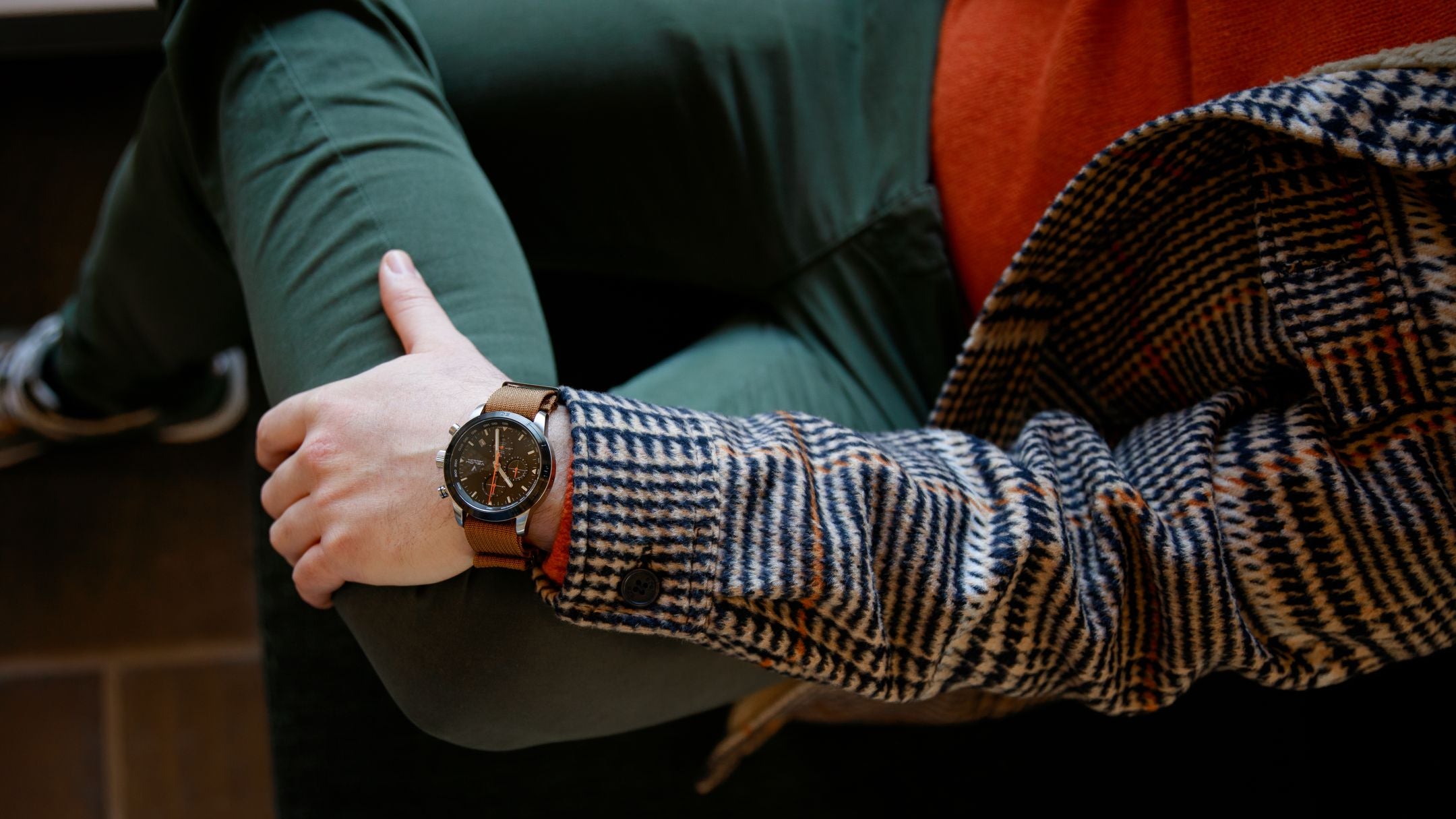 un look sportif pour cette collection de montre velom