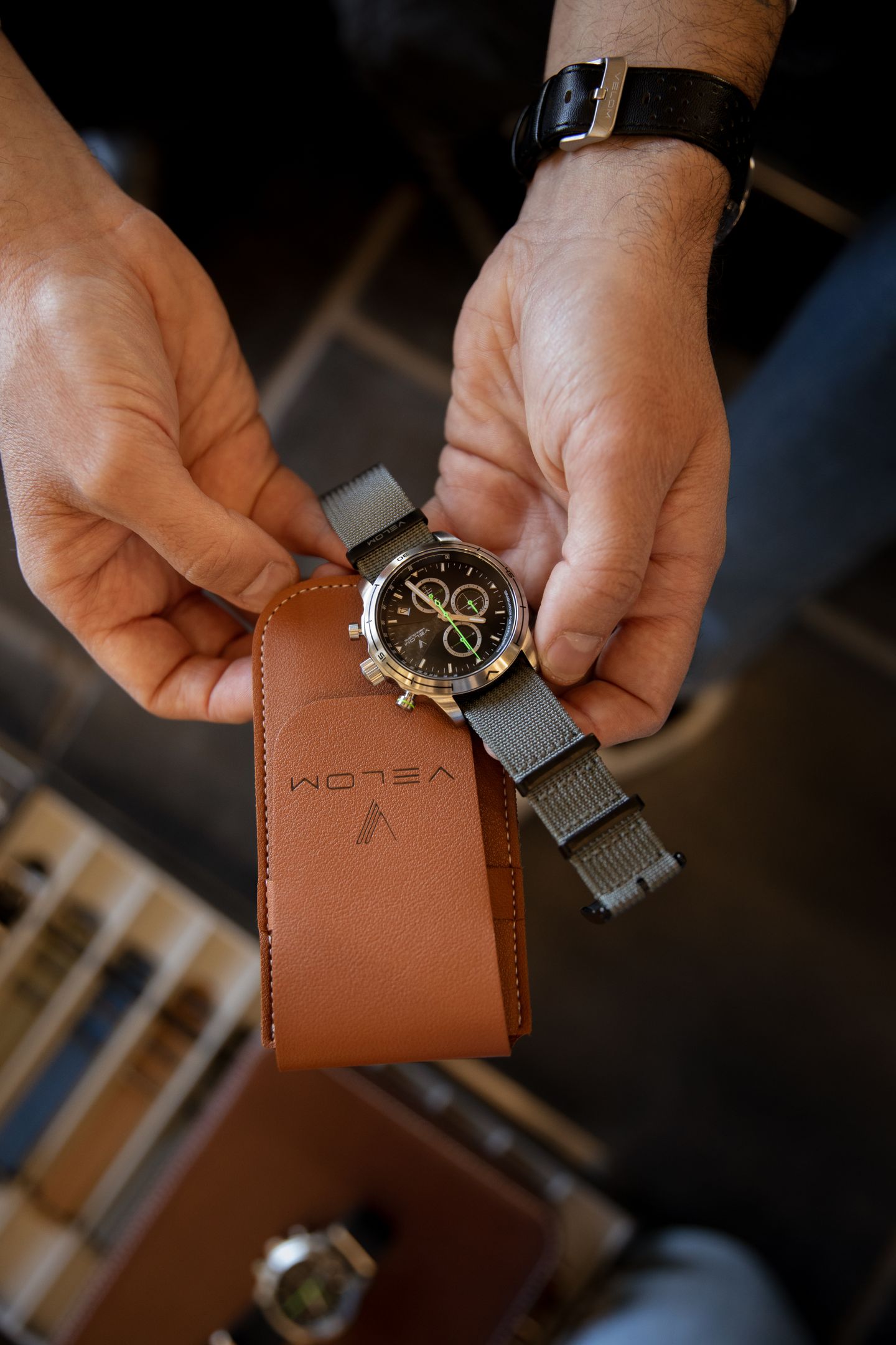 montre mécaquartz custom
